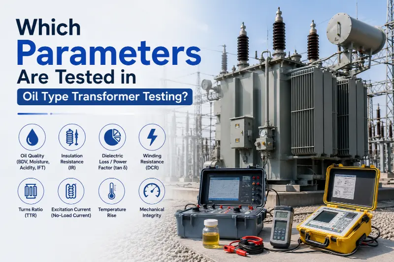 Aling Mga Parameter ang Sinusuri sa Pagsubok ng Transformer ng Uri ng Langis?