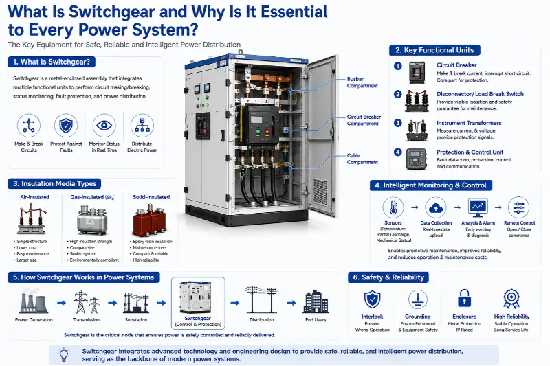 Bakit Ang Switchgear ang Key Node sa Modern Power Systems?