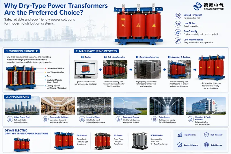 Bakit Naging Bagong Paborito ang mga Dry-Type na Power Transformer sa Modernong Power Distribution Systems?