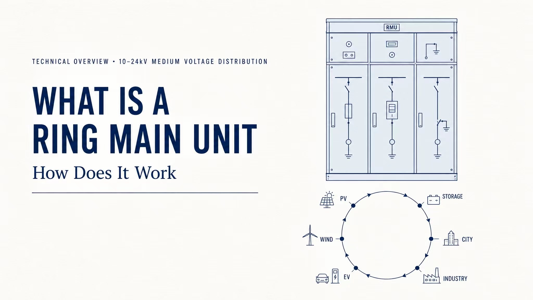 Ano ang Ring‑Main‑Unit at Paano Ito Gumagana
