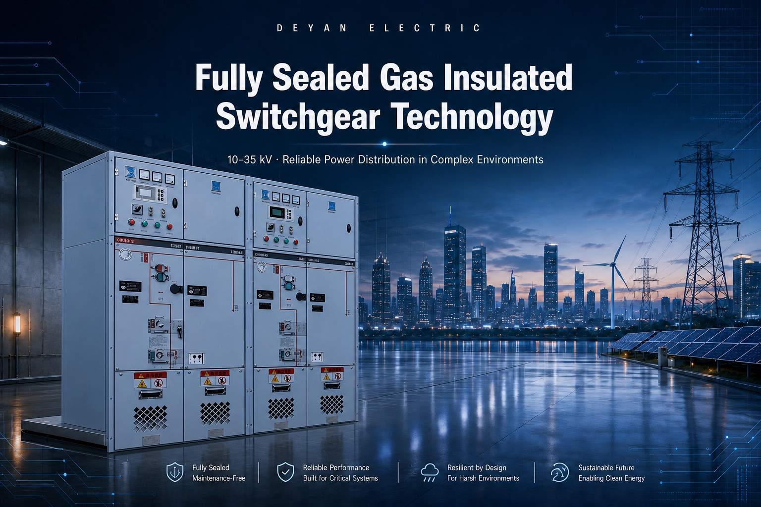 Ganap na Naka-sealed na Gas Insulated Switchgear Technology na Nagpapalakas ng Maaasahang Power Distribution sa Mga Kumplikadong Environment