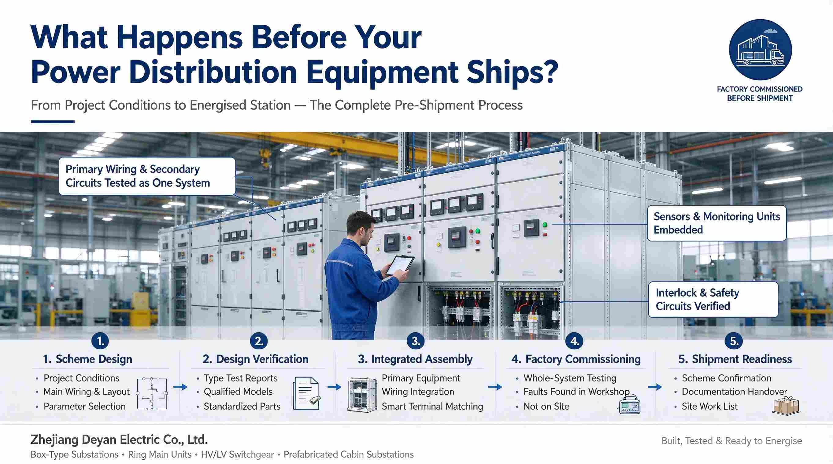 Ano ang Mangyayari Bago Ipadala ang Iyong Power Distribution Equipment?