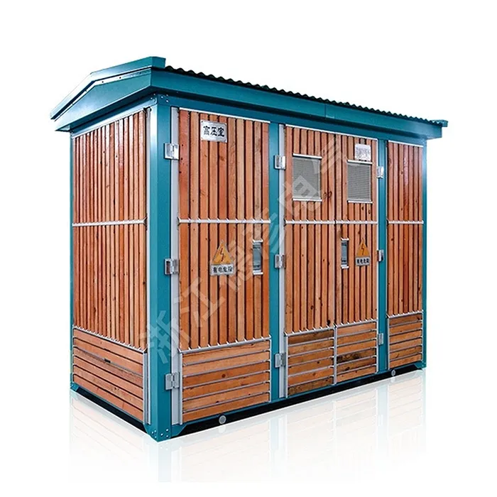Mataas/Mababang Boltahe Prefabricated Substation
